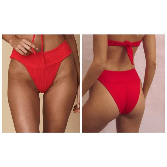 Montce Red Bikini bottom - Picture 1 of 8